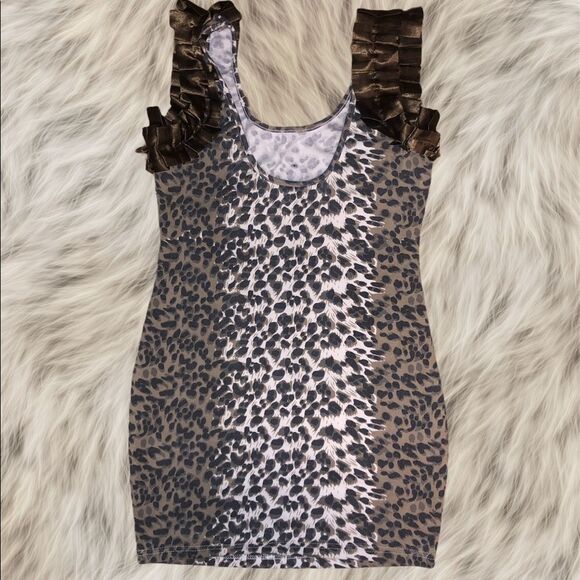 UK2LA leopard print tee - Picture 3 of 4